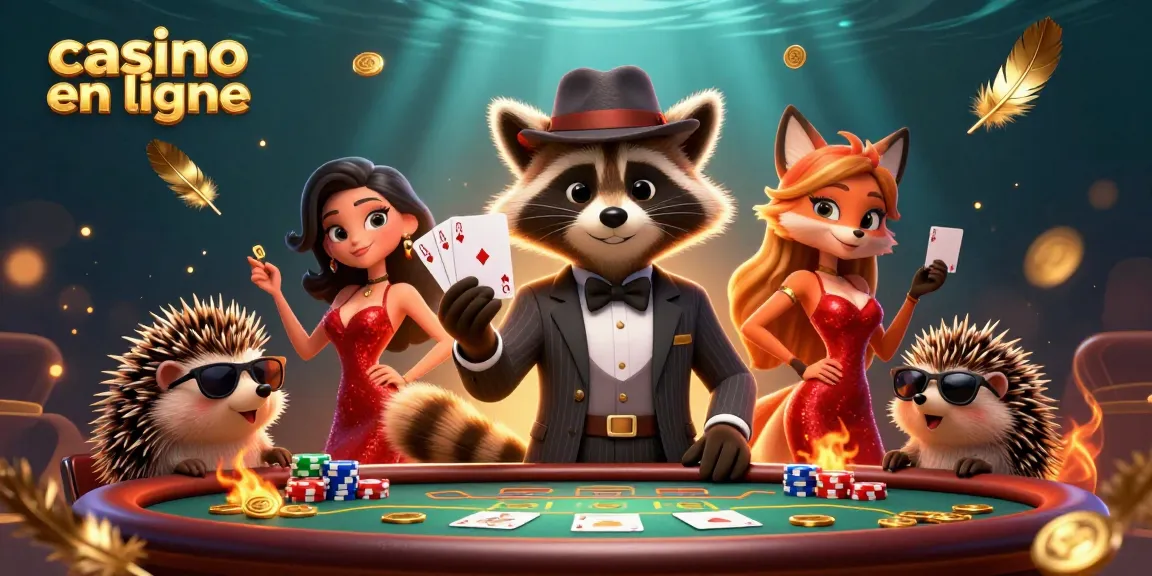 Jouez au casino en ligne avec une main gagnante tout en profitant d'une ambiance festive.